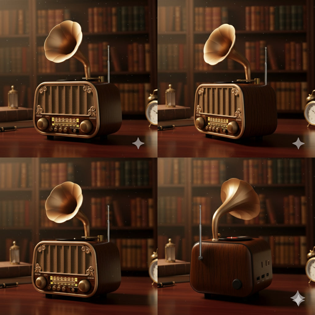 Vintage Namsimran Speaker (+3 Free Gifts ) + 2 Year Warranty