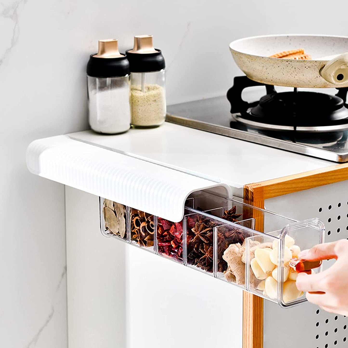 6 Compartment Multiuse Wall Mount Organizer