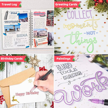 Outline Markers | 12 Color Set