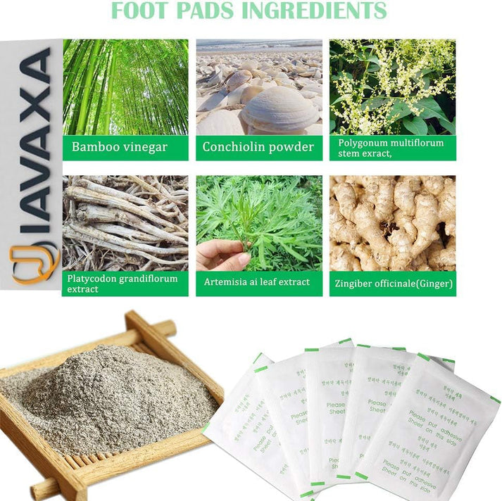 BUY 1 GET 1 FREE (Pack of 10+10=20)  Premium Detox Foot Patches