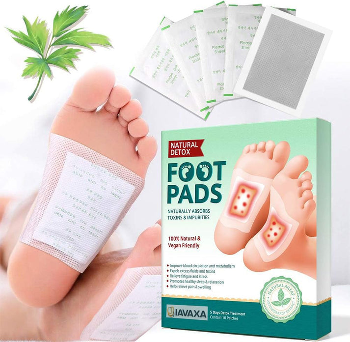 BUY 1 GET 1 FREE (Pack of 10+10=20)  Premium Detox Foot Patches
