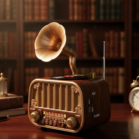 Vintage Namsimran Speaker (+3 Free Gifts ) + 2 Year Warranty