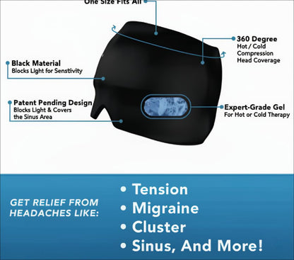 [BUY 1 GET 1 FREE]{Pack of 2} Advance migraine cap
