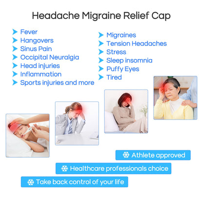[BUY 1 GET 1 FREE]{Pack of 2} Advance migraine cap