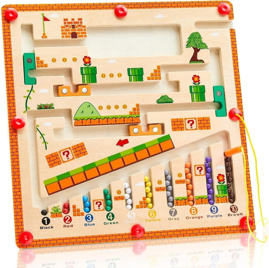 🔥HOT SALE:67% OFF!🧠NESLEMY™ Montessori Magnetic Maze-3 Smart Worlds of Hands