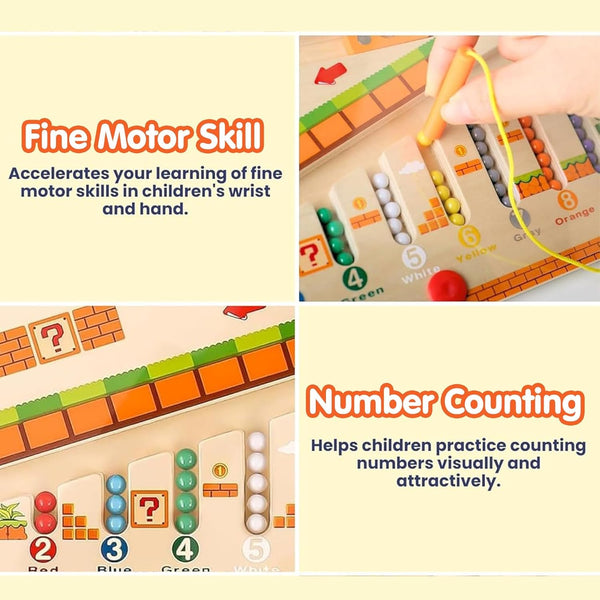 🔥HOT SALE:67% OFF!🧠NESLEMY™ Montessori Magnetic Maze-3 Smart Worlds of Hands