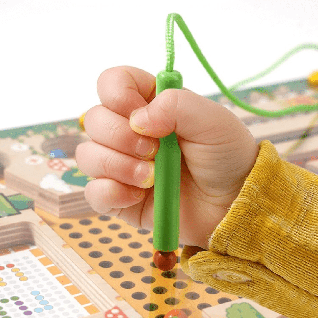 🔥HOT SALE:67% OFF!🧠NESLEMY™ Montessori Magnetic Maze-3 Smart Worlds of Hands