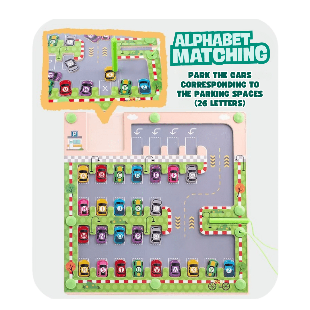 🔥HOT SALE:67% OFF!🧠NESLEMY™ Montessori Magnetic Maze-3 Smart Worlds of Hands